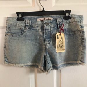 True Freedom Cutoff Shorts.